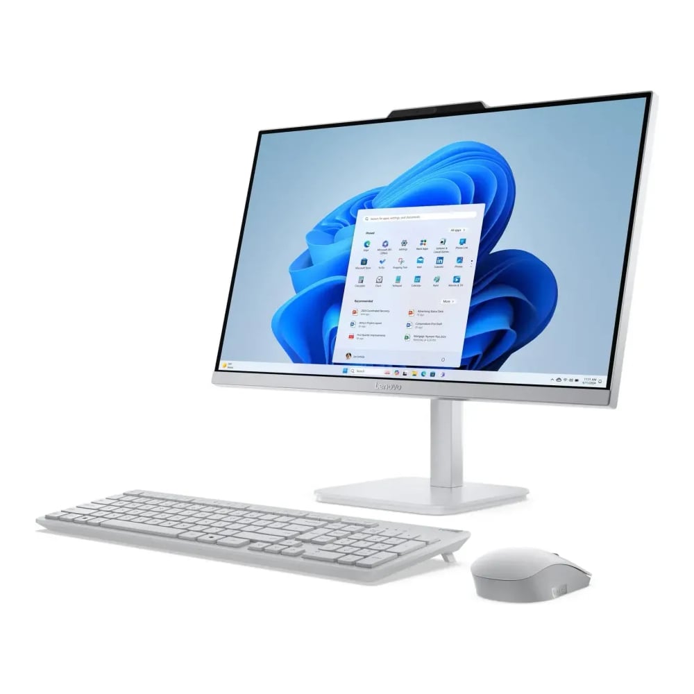 All-in-one კომპიუტერი (მონობლოკი) Lenovo AIO A100 23.8" FHD (N100/8GB/256GB SSD/W11H) - F0JN0042RK