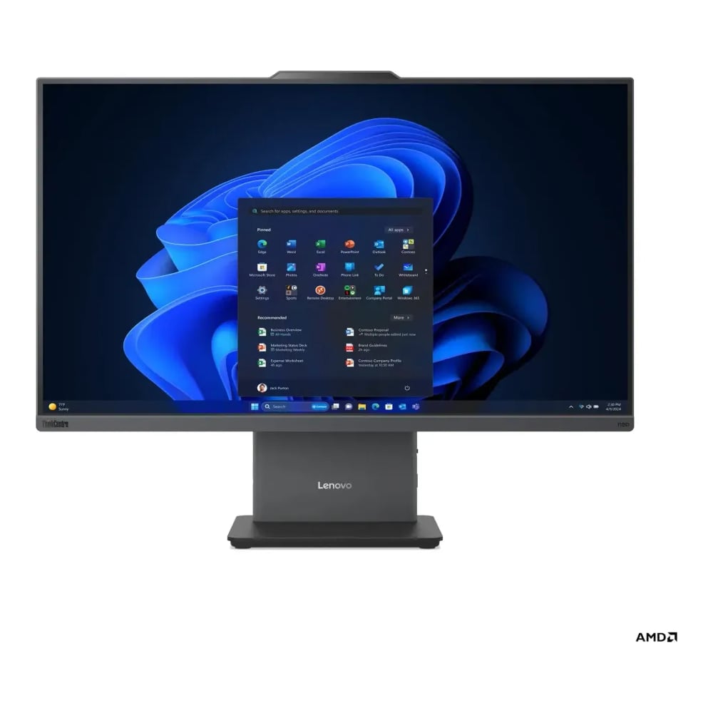 All-in-one კომპიუტერი (მონობლოკი) Lenovo ThinkCentre neo 55a 24 Gen 6 23.8" FHD (Ryzen 5 220/16GB/512GB SSD) - 13F9001TGW