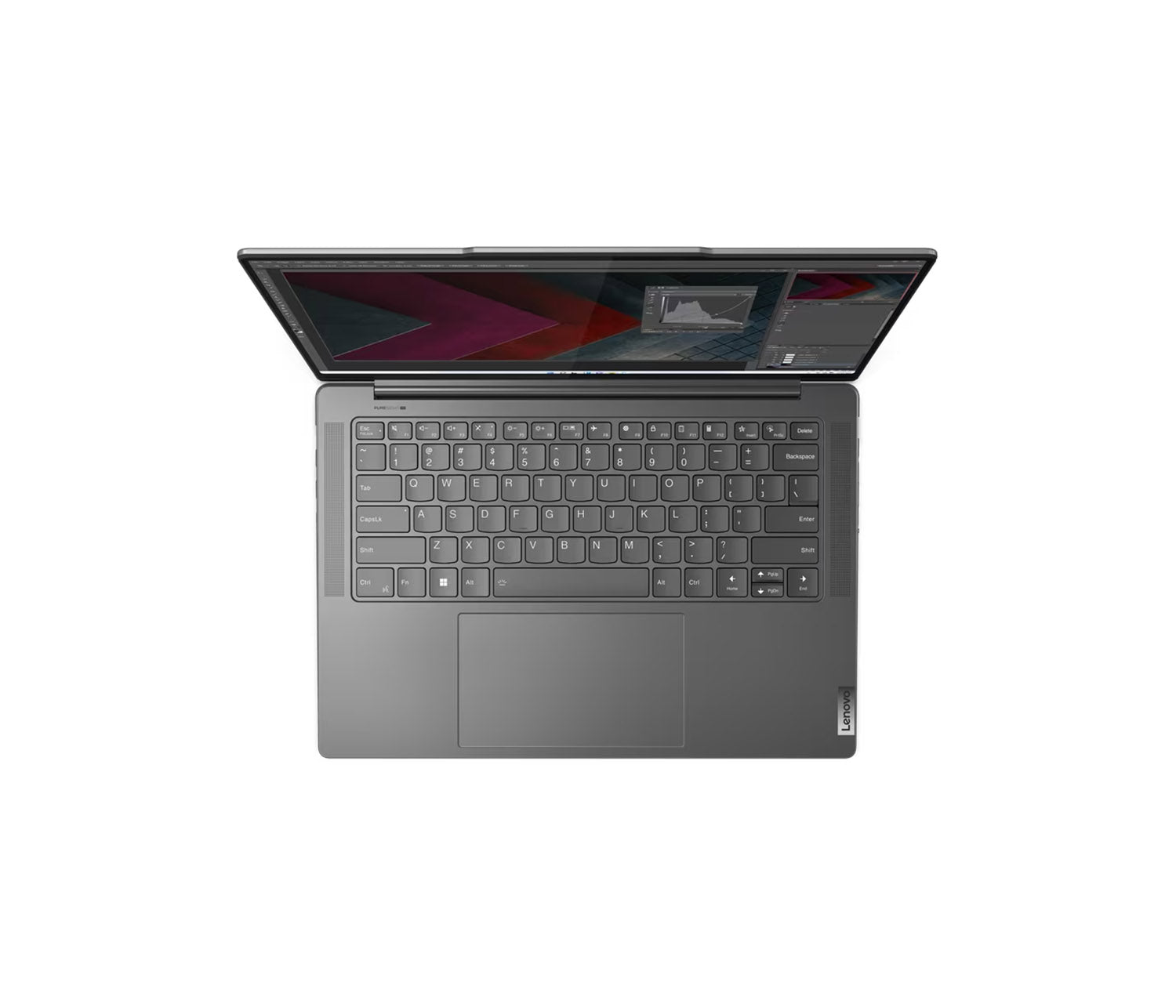 ლეპტოპი Lenovo Yoga Pro 7 14.5" WQXGA (R7-7735HS/16GB/1TB SSD/WIN11H) - 83AU003MRK