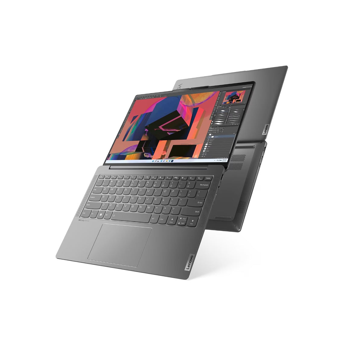 ლეპტოპი Lenovo Yoga Slim 6 OLED 14" WUXGA (R5-7540U/16GB/512GB SSD/W11H) - 82X3000MRK