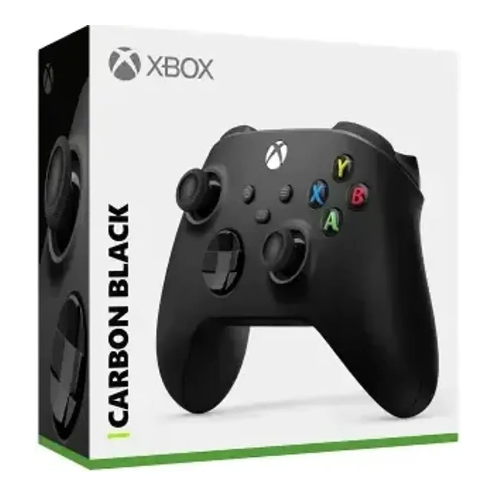 უსადენო კონტროლერი Microsoft Xbox Wireless Controller - Carbon Black - QAT-00009