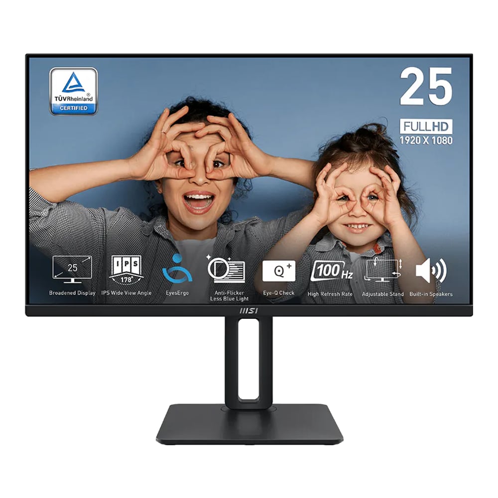 მონიტორი MSI PRO MP251P 23.8” (60cm) FHD IPS - 9S6-3PC29M-033