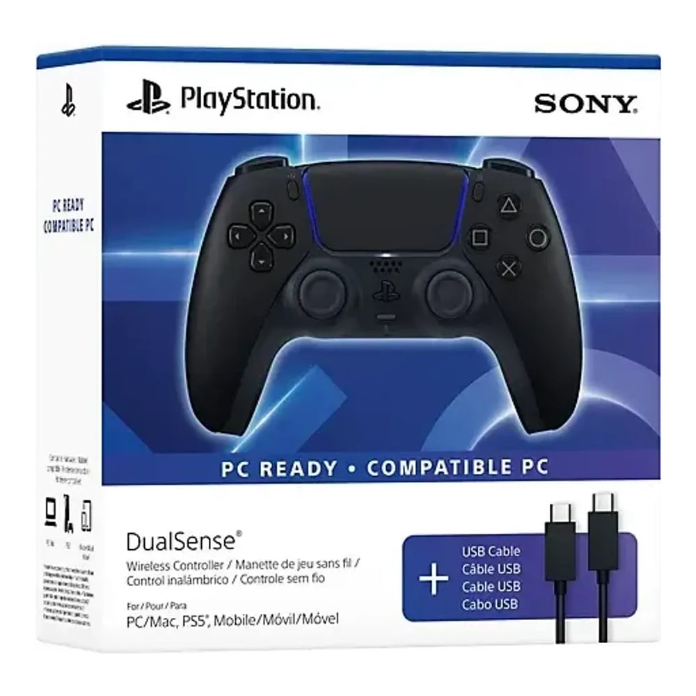 უსადენო კონტროლერი Playstation DualSense Wireless Controller - Midnight Black - 711719026068