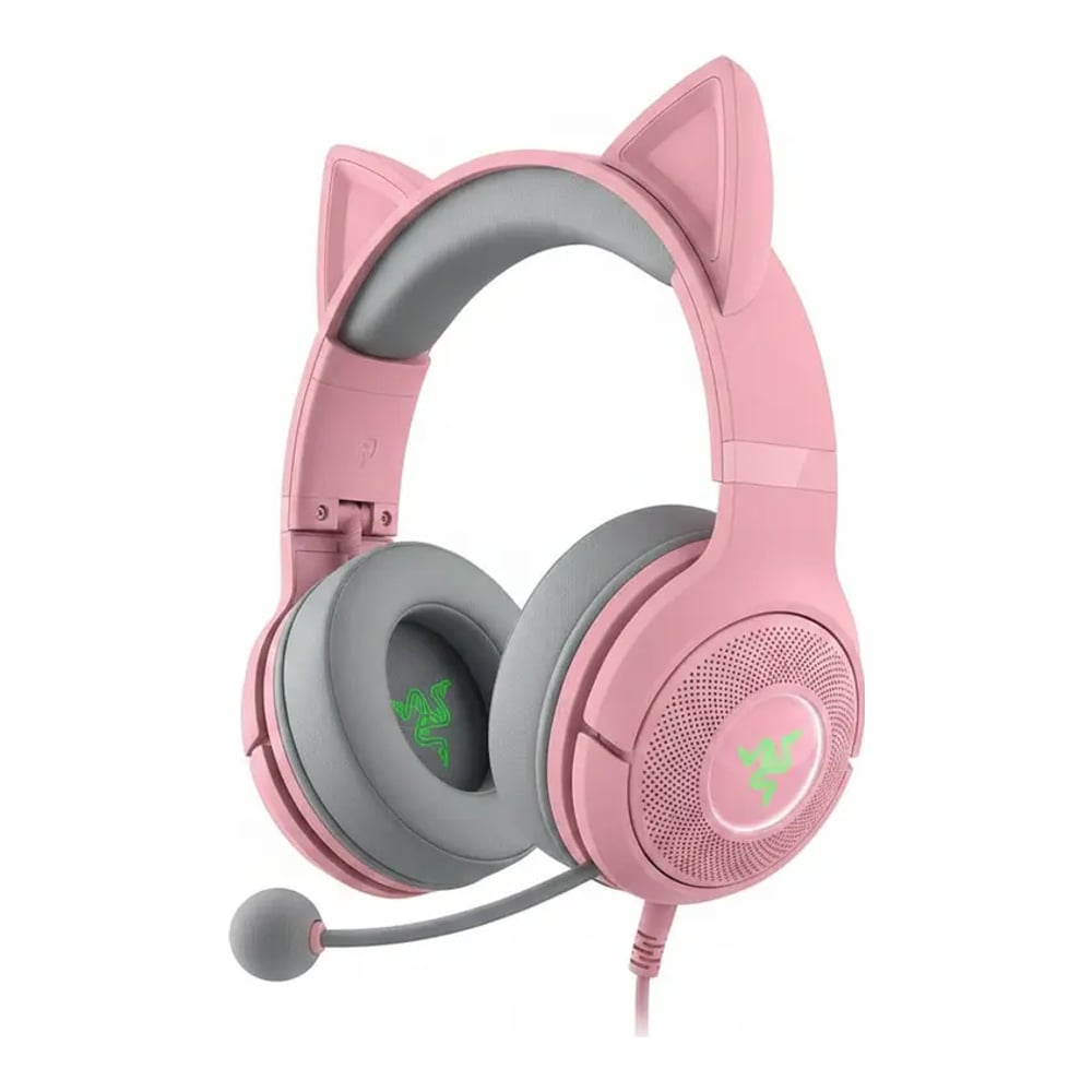 გეიმინგ ყურსასმენი Razer Headset Kraken Kitty V2 (Quartz Edition) - RZ04-04730200-R3M1