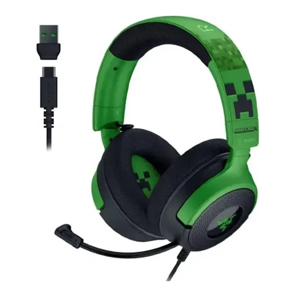 გეიმინგ ყურსასმენი Razer Headset Kraken V4 X (Minecraft Edition) - RZ04-05180200-R3M1