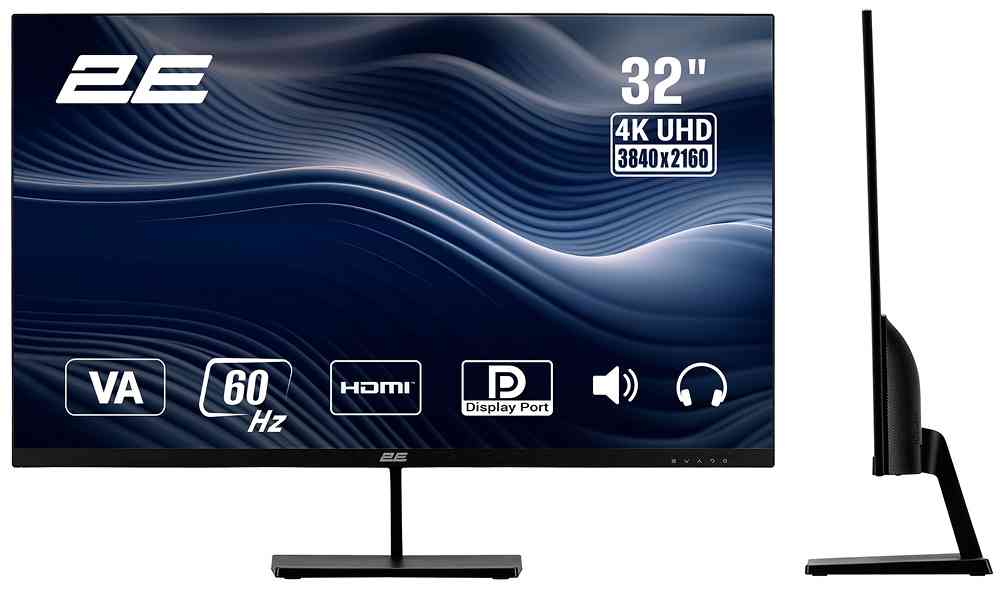გეიმინგ მონიტორი 2E L3224B 31.5'' 4K VA - 2E-L3224B-01.UA