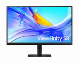 მონიტორი Samsung ViewFinity S8 27" 4K IPS - LS27D804UAIXCI