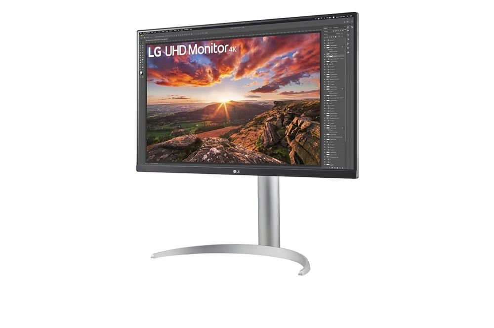 სმარტ მონიტორი LG UltraFine 27" 4K IPS - 27UP850K-W.AMA