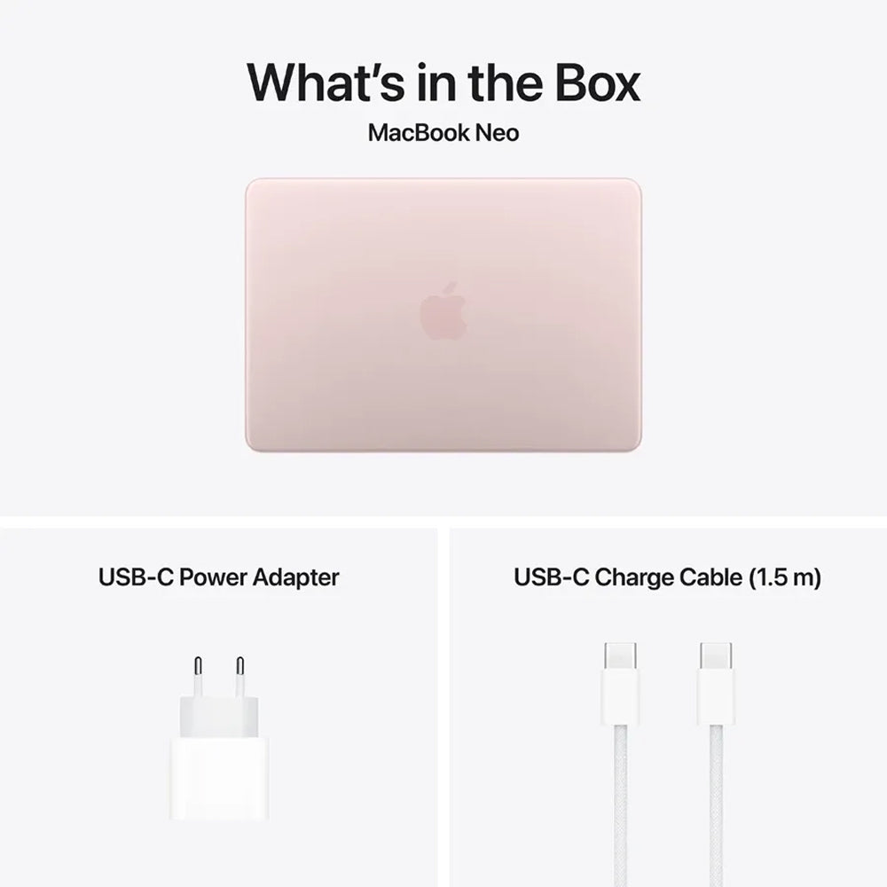 ლეპტოპი Apple MacBook Neo 13" (A18 Pro/8GB/256GB) - Z1TU00020