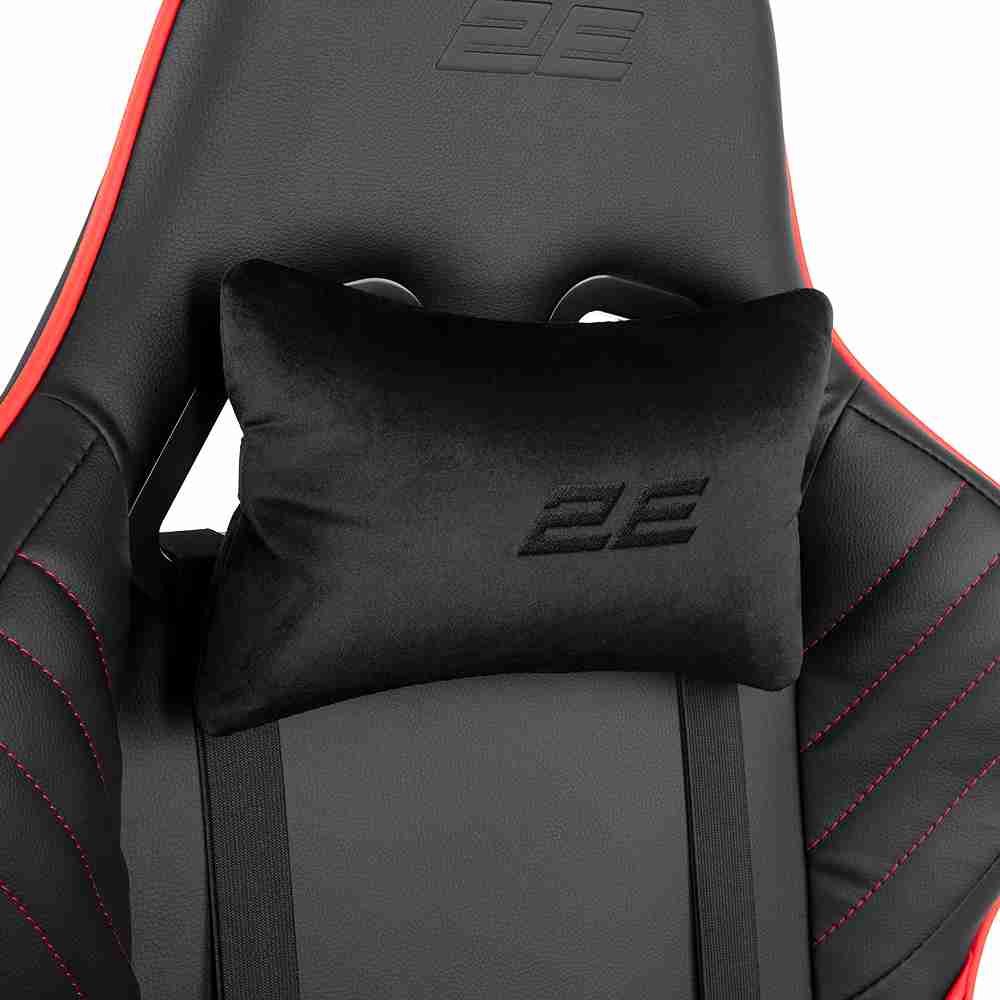 გეიმინგ სკამი 2E Gaming chair HIBAGON Black/Red - 2E-GC-HIB-BKRD