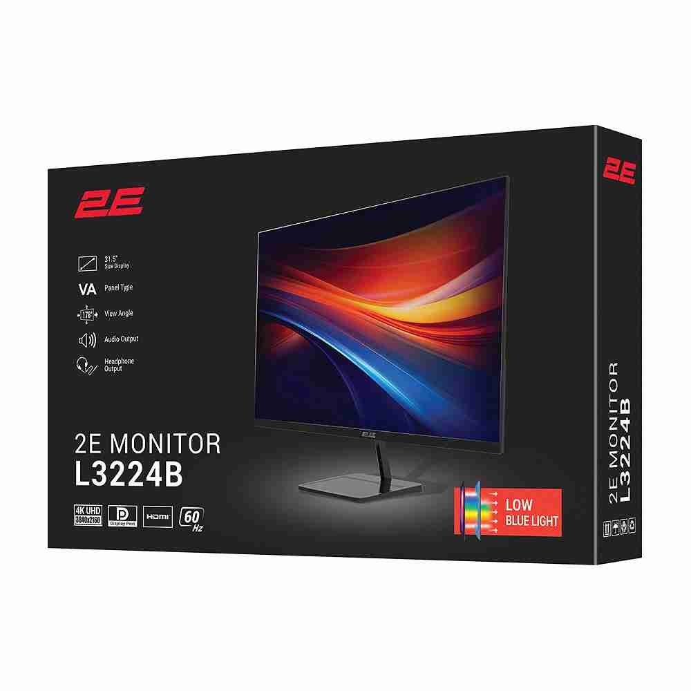 გეიმინგ მონიტორი 2E L3224B 31.5'' 4K VA - 2E-L3224B-01.UA