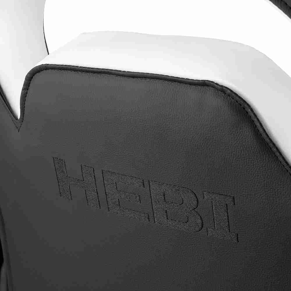 გეიმინგ სკამი 2E Gaming chair HEBI Black/White - 2E-GC-HEB-BKWT