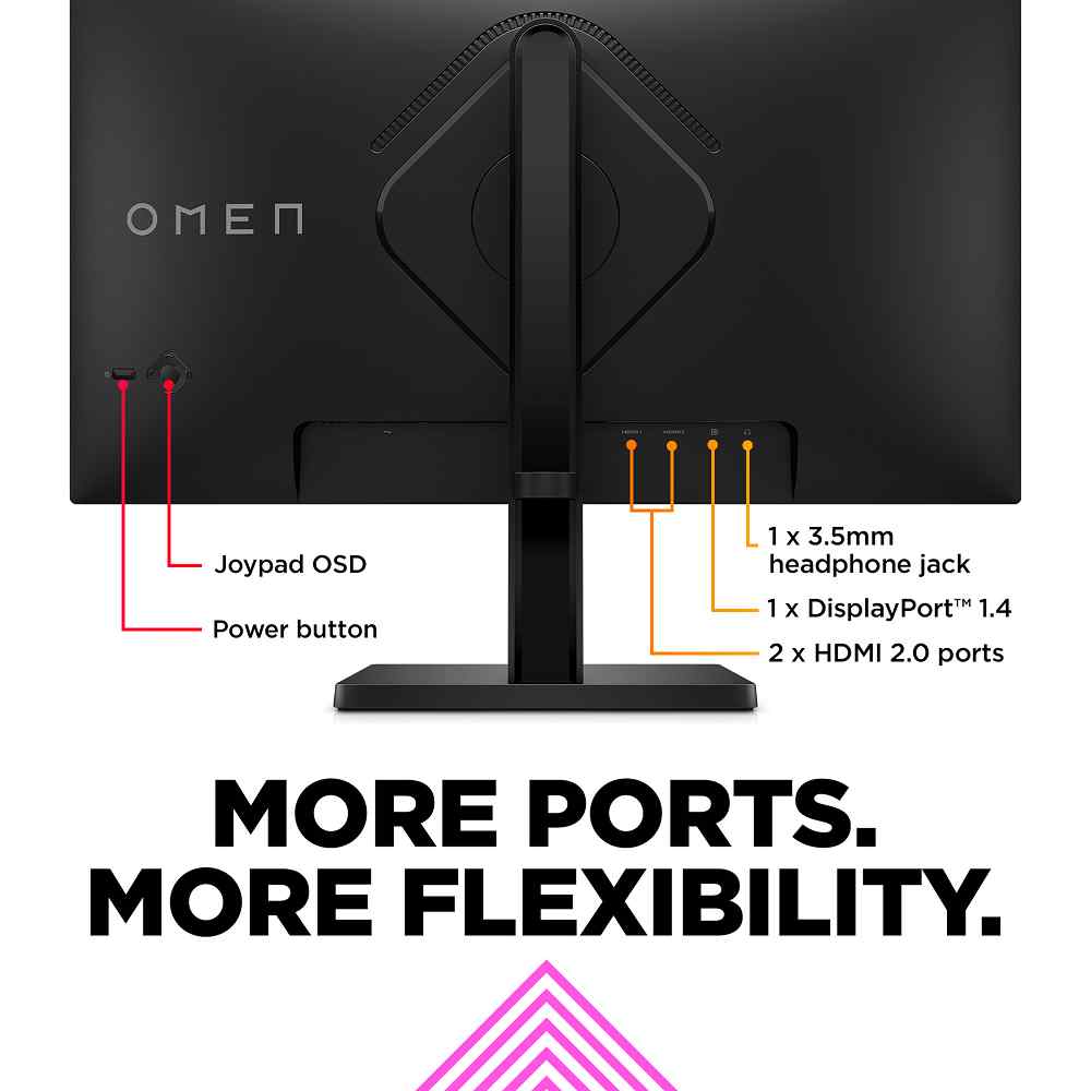 გეიმინგ მონიტორი HP OMEN 24 Gaming 23.8'' FHD IPS - 780D9E9