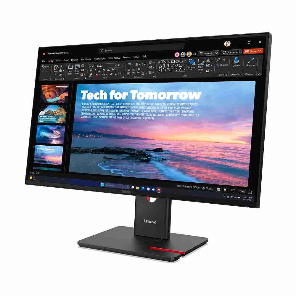 მონიტორი Lenovo ThinkVision T27QD-40 27" QHD IPS - 64AAGAR2EU/GE