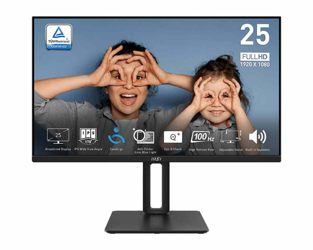 მონიტორი MSI PRO MP251P 24.5'' FHD IPS - 9S6-3PC29M-033