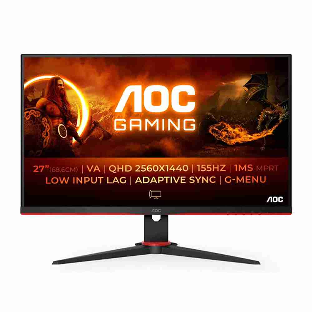 მონიტორი AOC 27'' 2K VA - Q27G2E/BK/01