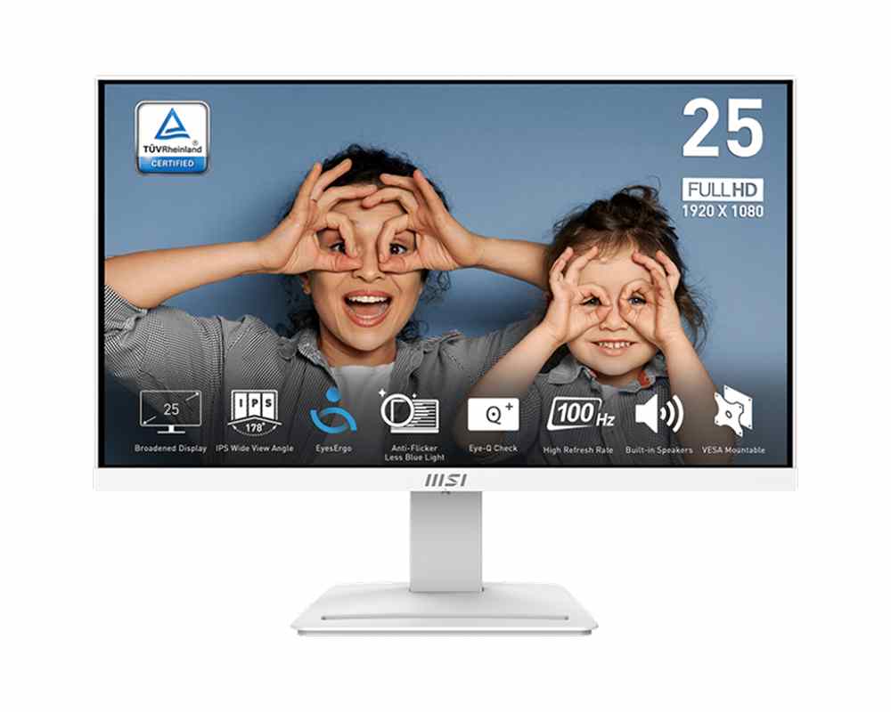 მონიტორი MSI PRO MP253W 24.5'' FHD IPS - 9S6-3PC7CH-054