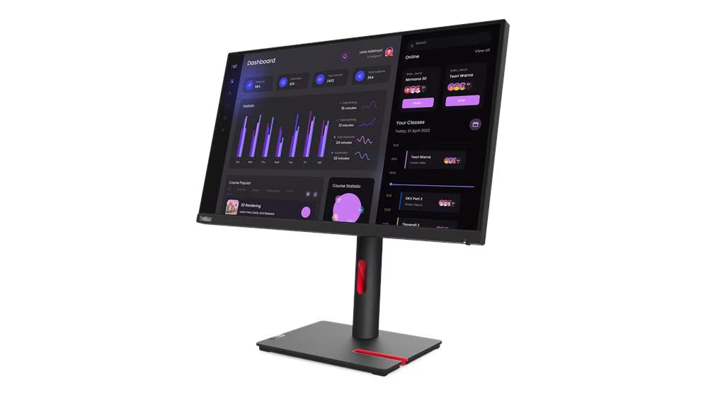 მონიტორი Lenovo ThinkVision T24i-30 23.8" FHD IPS - 63CFMATXEU