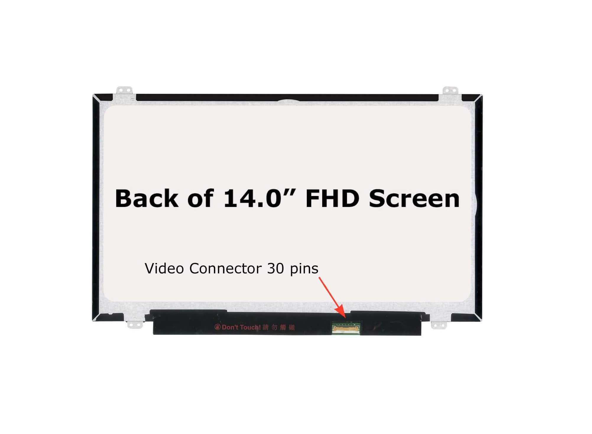 ლეპტოპის ეკრანი 14" FHD 1920x1080 30PINS