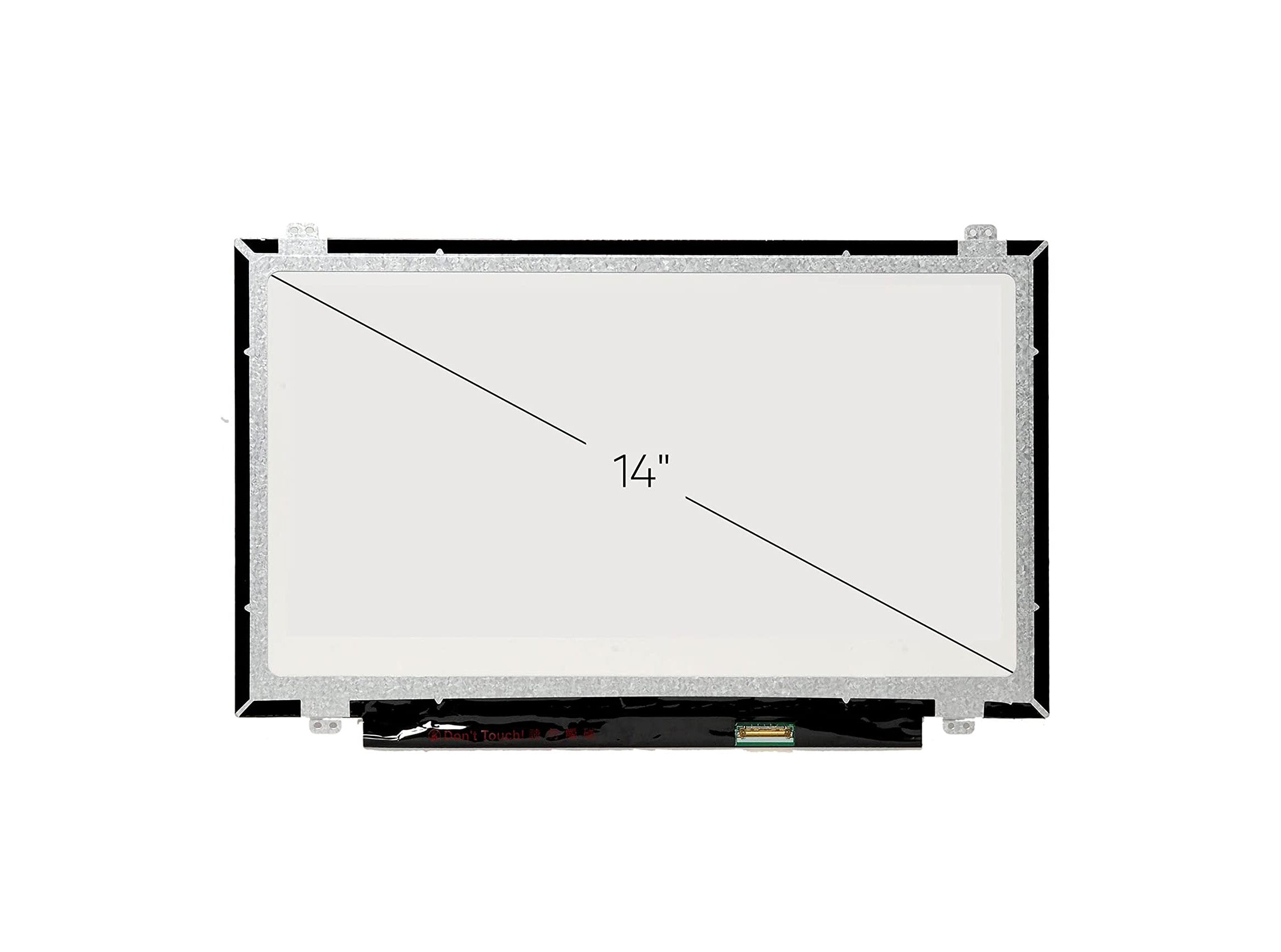 ლეპტოპის ეკრანი 14" HD 1366x768 30PINS - NT140WHM-N41