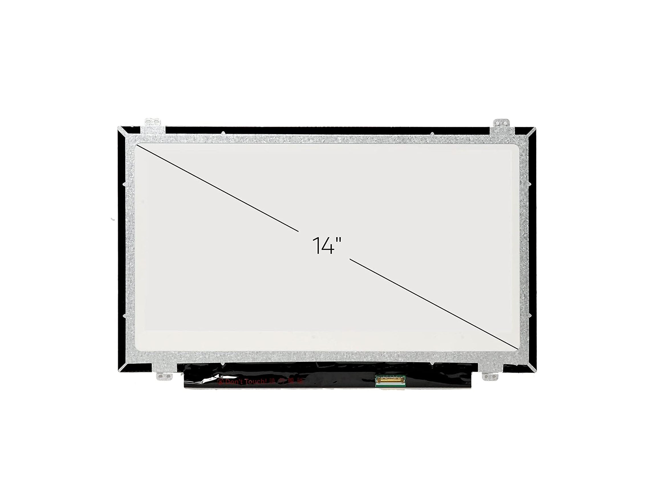 ლეპტოპის ეკრანი 14" HD 1366x768 30PINS - B140XTN03.3