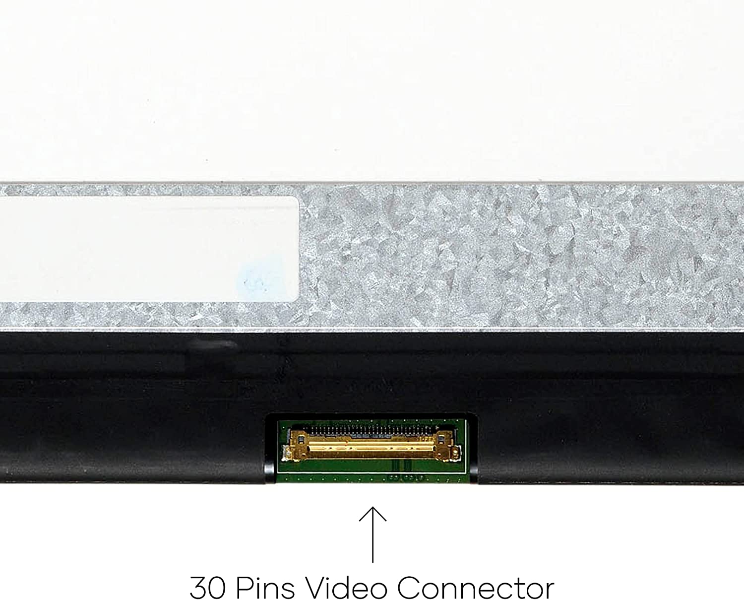 ლეპტოპის ეკრანი 15.6" FHD 1920x1080 30PINS SLIM - სამაგრებით