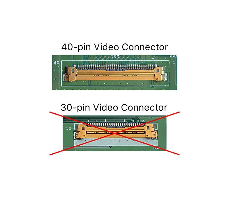 ლეპტოპის ეკრანი 15.6" HD 1366x768 40PINS SLIM