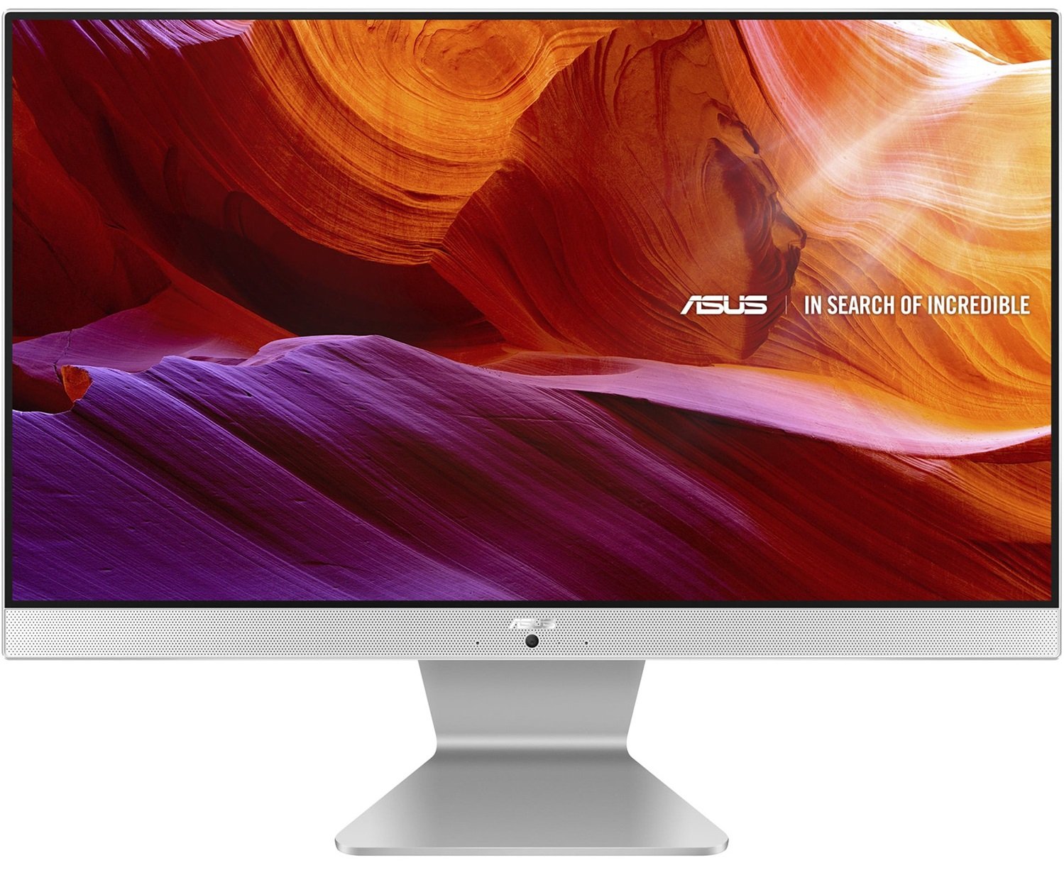 All-in-one კომპიუტერი (მონობლოკი) Asus M241 23.8" FHD (R-3250U/8GB/256GB SSD + 1TB HDD) - M241DAK-WA052M