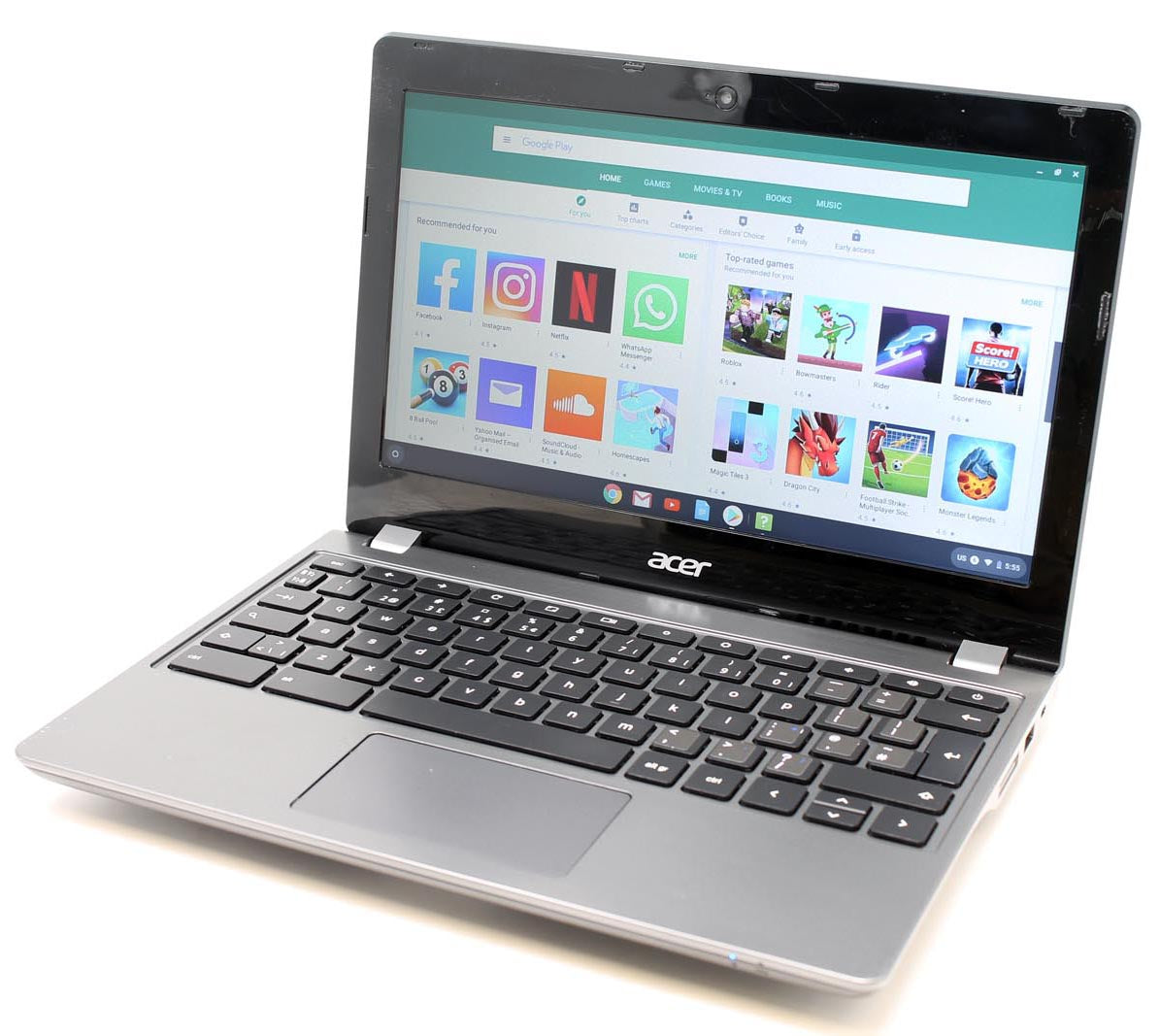 ლეპტოპი Acer Chromebook C740-C4PE 11.6 HD (C-3205U/4GB/16GB SSD)