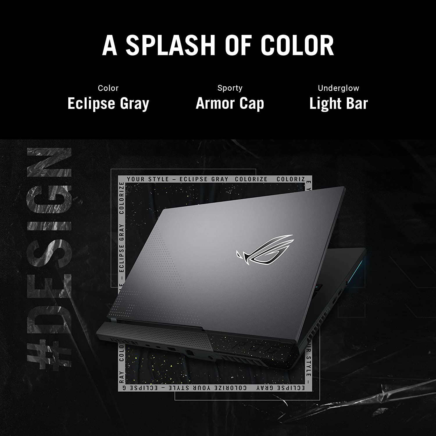 ლეპტოპი თამაშებისთვის (Gaming) Asus ROG Strix G713 17.3 FHD (R7-6800H/16GB/1TB SSD/RTX 3060) - G713RM-KH096