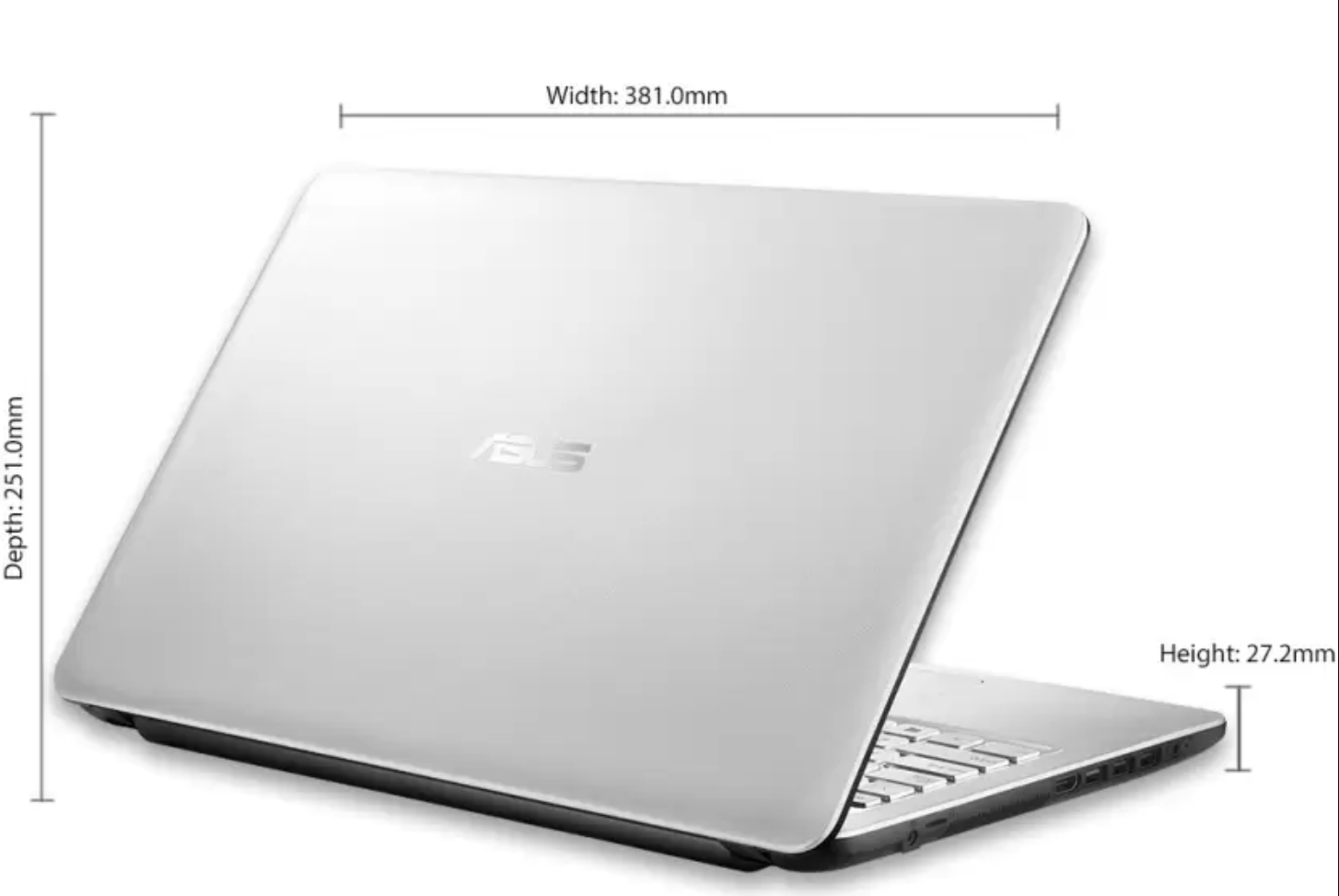 ლეპტოპი Asus X543MA 15.6 HD (C-N4020/4GB/1TB HDD) - X543MA-DM1370