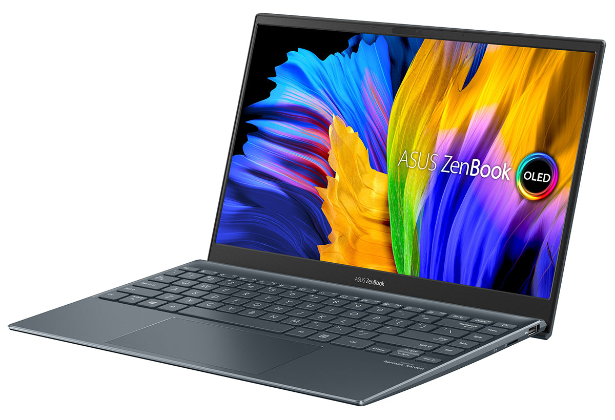 ლეპტოპი Asus ZenBook 13.3" OLED (i7-1165G7/16GB/512GB SSD) - UX325EA-KG304