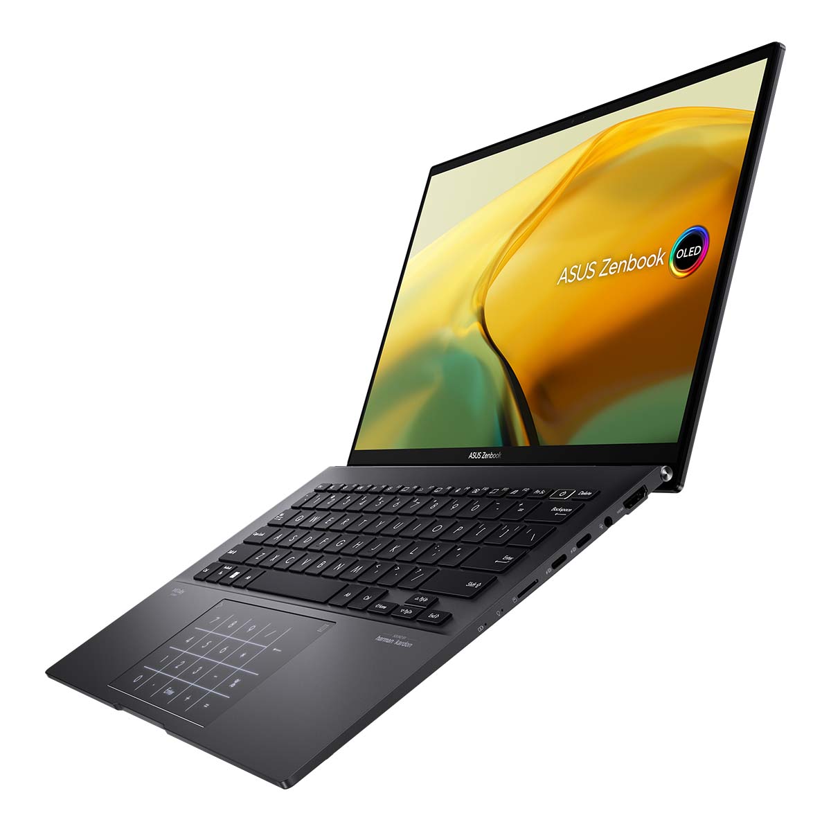 ლეპტოპი Asus ZenBook 14 OLED UM3402YA FHD (R5-5625U/16GB/512GB SSD) - UM3402YA-KP290