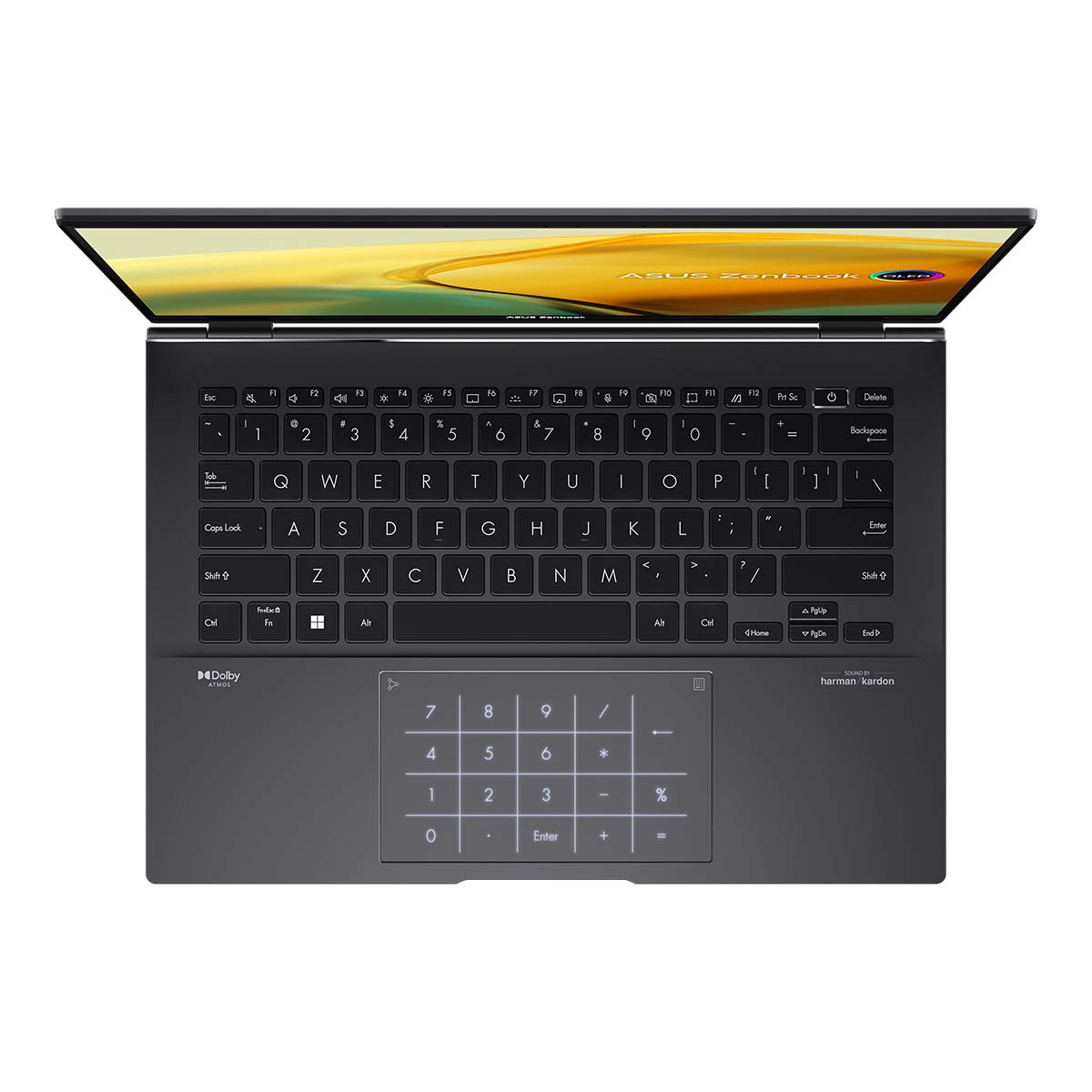 ლეპტოპი Asus ZenBook 14 OLED UM3402YA FHD (R5-5625U/16GB/512GB SSD) - UM3402YA-KP290