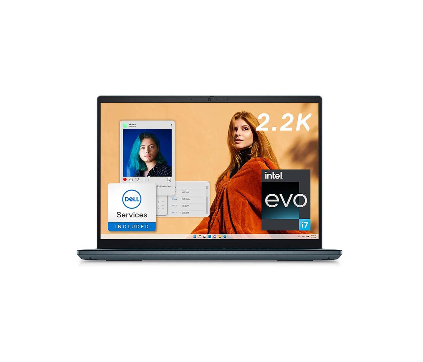 ლეპტოპი Dell Inspiron 14 PLUS 7420 14'' 2.2K (i7-12700H/16GB/512GB/RTX 3050/WIN11H) - 210-BEHD_7578_GE