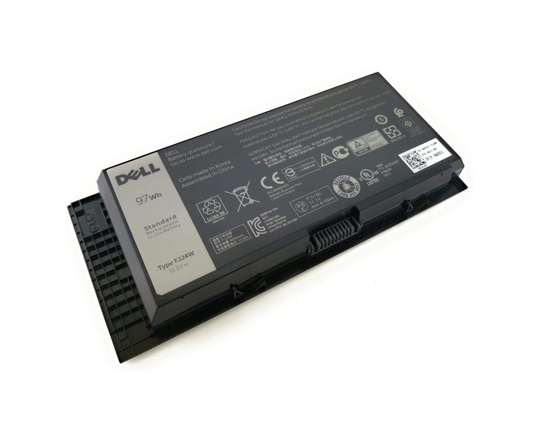 Dell Precision M4600 M4700 M4800 M6600 M6700 M6800 ორიგინალი ელემენტი FJJ4W