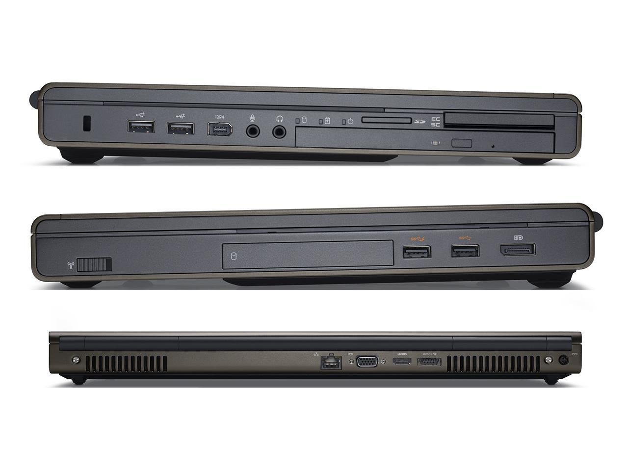 ლეპტოპი Dell Precision M6700 Workstation 17.3" (i7-3840QM/32GB/480GB SSD+1TB HDD/NVIDIA)