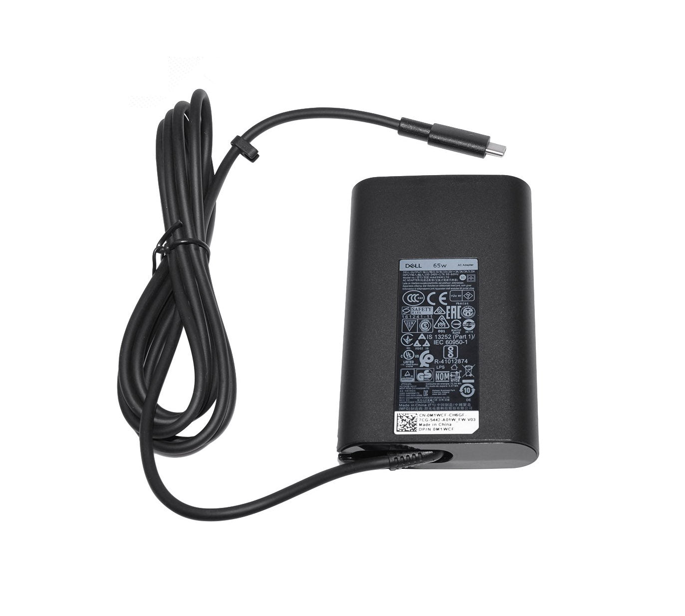 Dell ლეპტოპის ორიგინალი დამტენი 65W 19.5V 3.34A Type-C