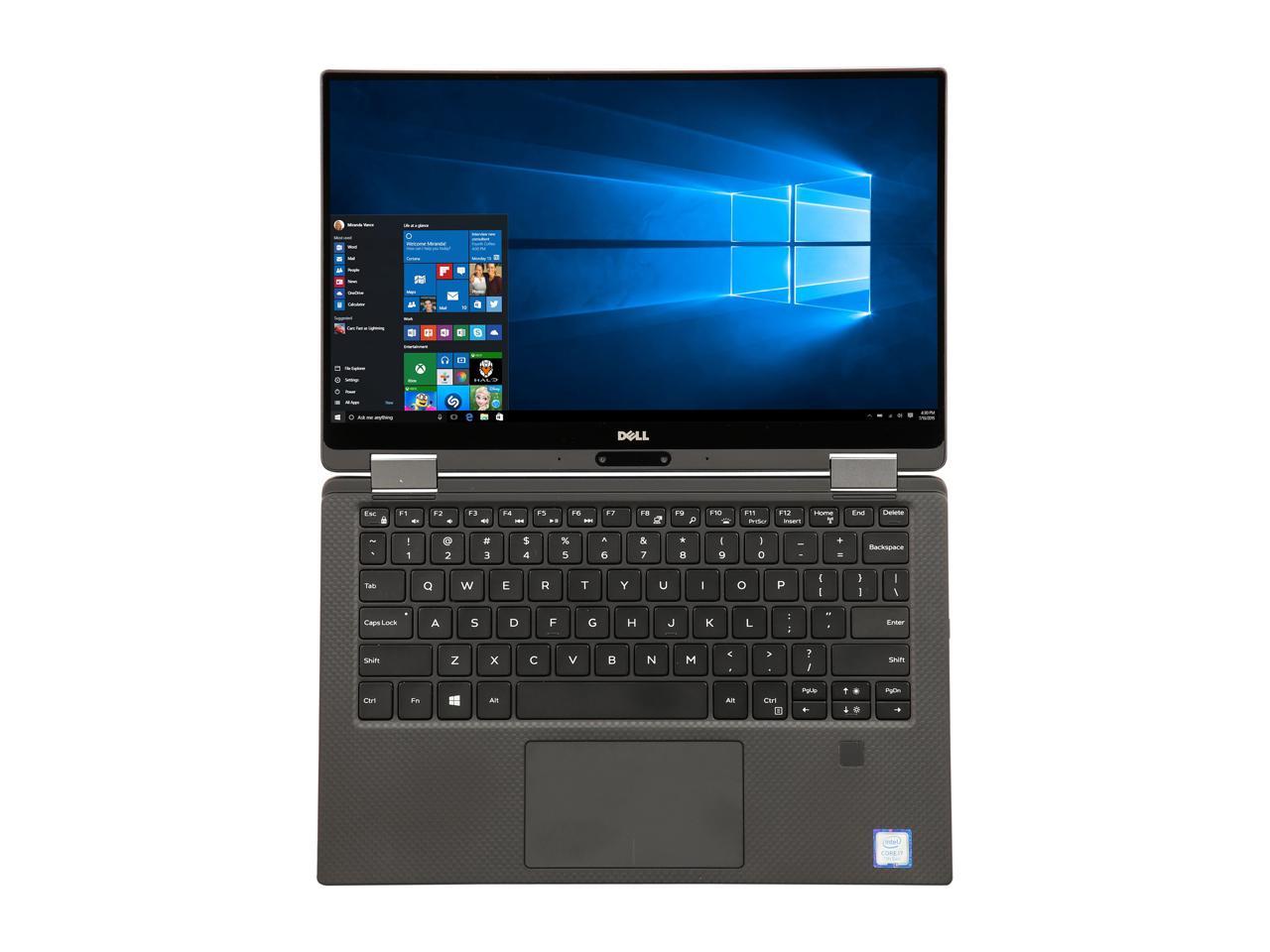 ლეპტოპი Dell XPS 13 2-in-1 TOUCH FHD (i5-7Y54/8GB/256GB SSD) (9365)