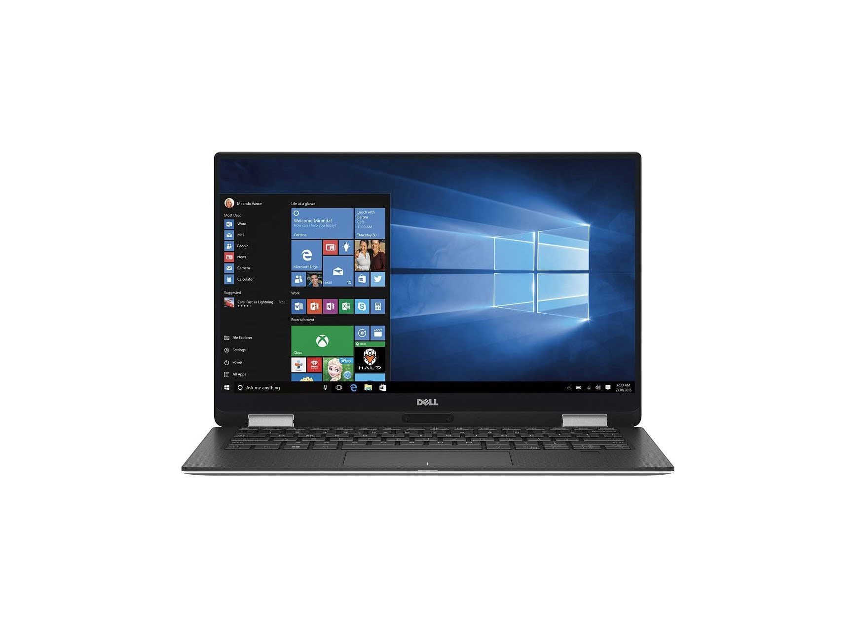 ლეპტოპი Dell XPS 13 2-in-1 TOUCH FHD (i5-7Y54/8GB/256GB SSD) (9365)