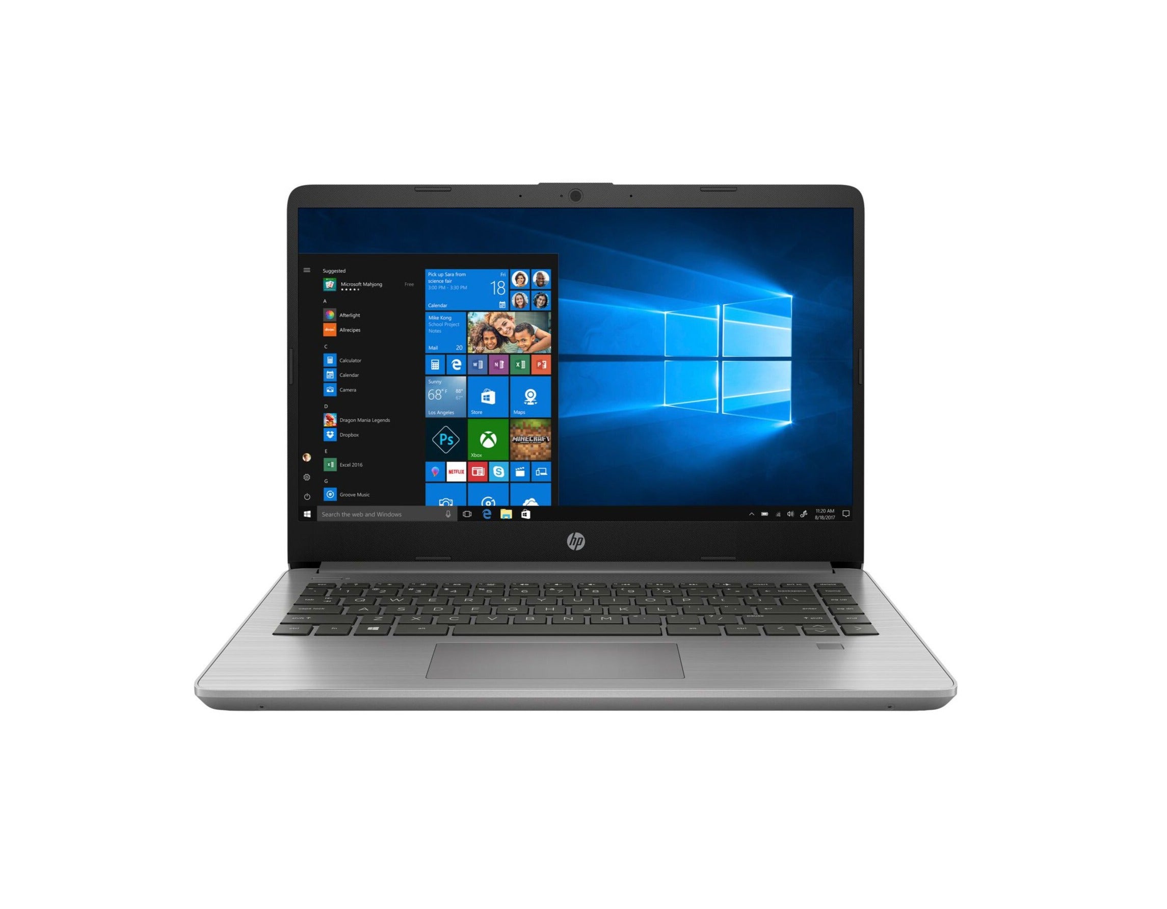 ლეპტოპი HP 340S G7 14" FHD (i7-1065G1/8GB/256GB SSD) - 2D195EA