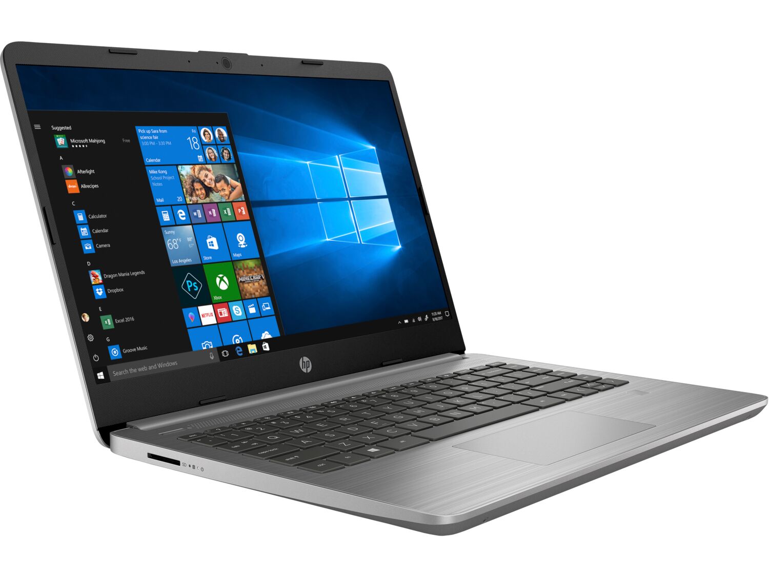 ლეპტოპი HP 340S G7 14" FHD (i7-1065G1/8GB/256GB SSD) - 2D195EA