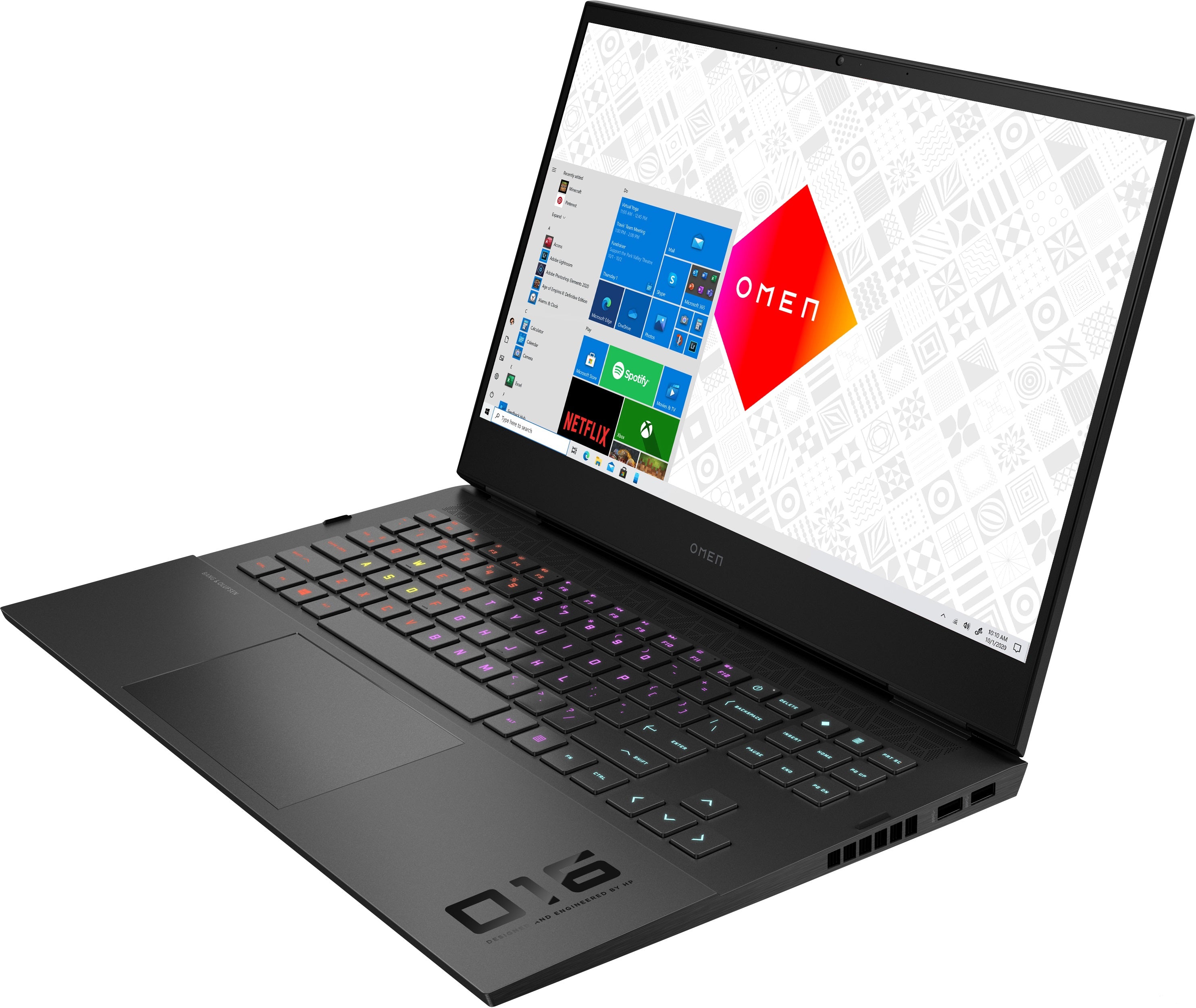 ლეპტოპი თამაშებისთვის (Gaming) HP OMEN 16.1 FHD (i5-11400H/16GB/512GB SSD/RTX 3060) - 4E3X4EA