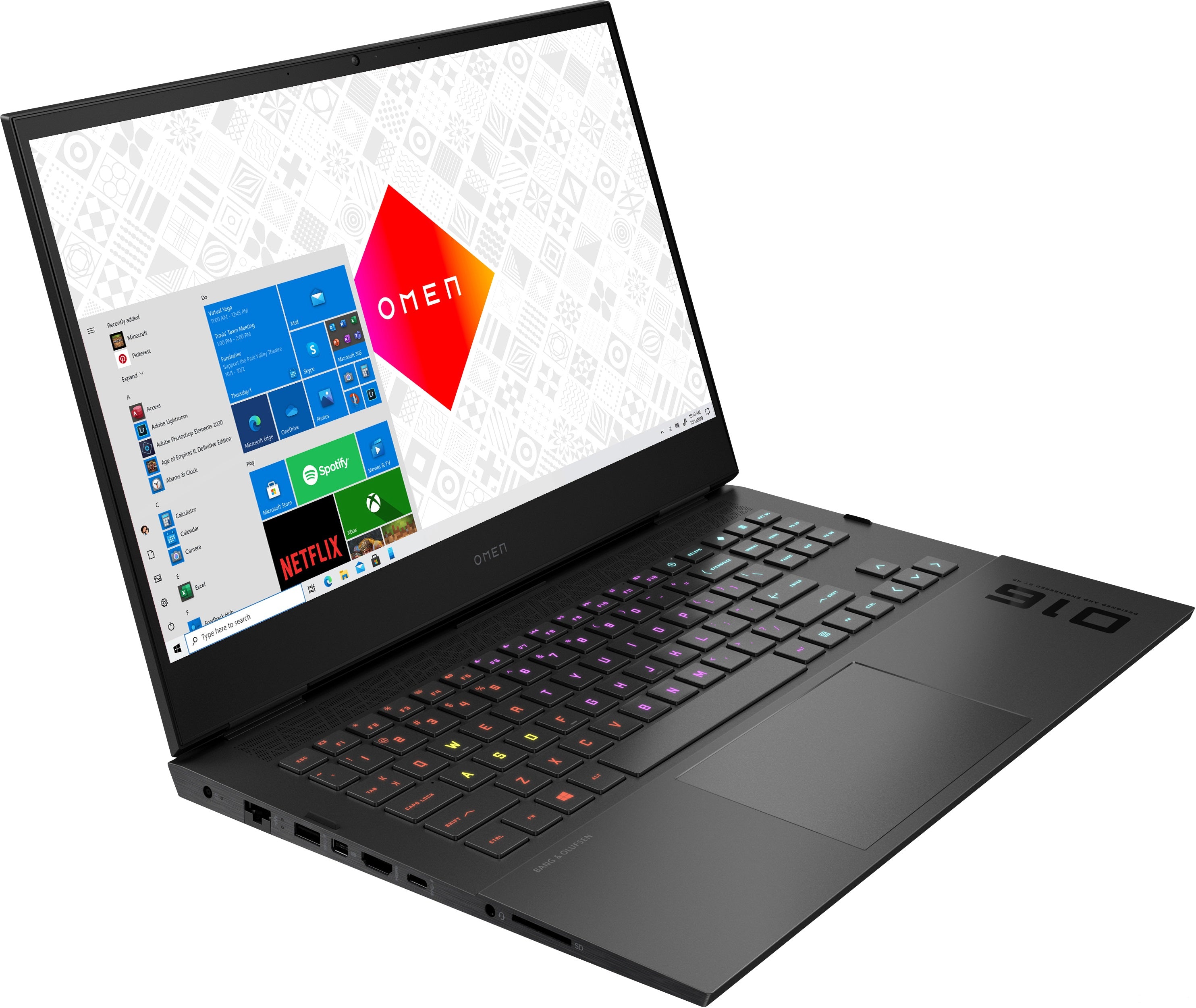 ლეპტოპი თამაშებისთვის (Gaming) HP OMEN 16.1 FHD (i5-11400H/16GB/512GB SSD/RTX 3060) - 4E3X4EA