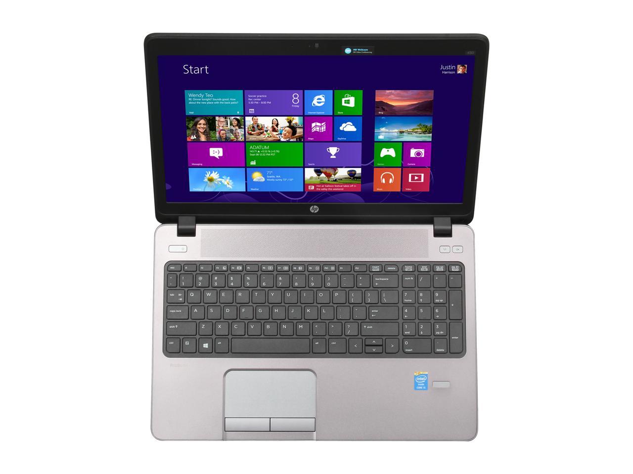 ლეპტოპი HP ProBook 450 G1 15.6" HD (i7-4702MQ/12GB/240GB SSD/AMD RADEON)
