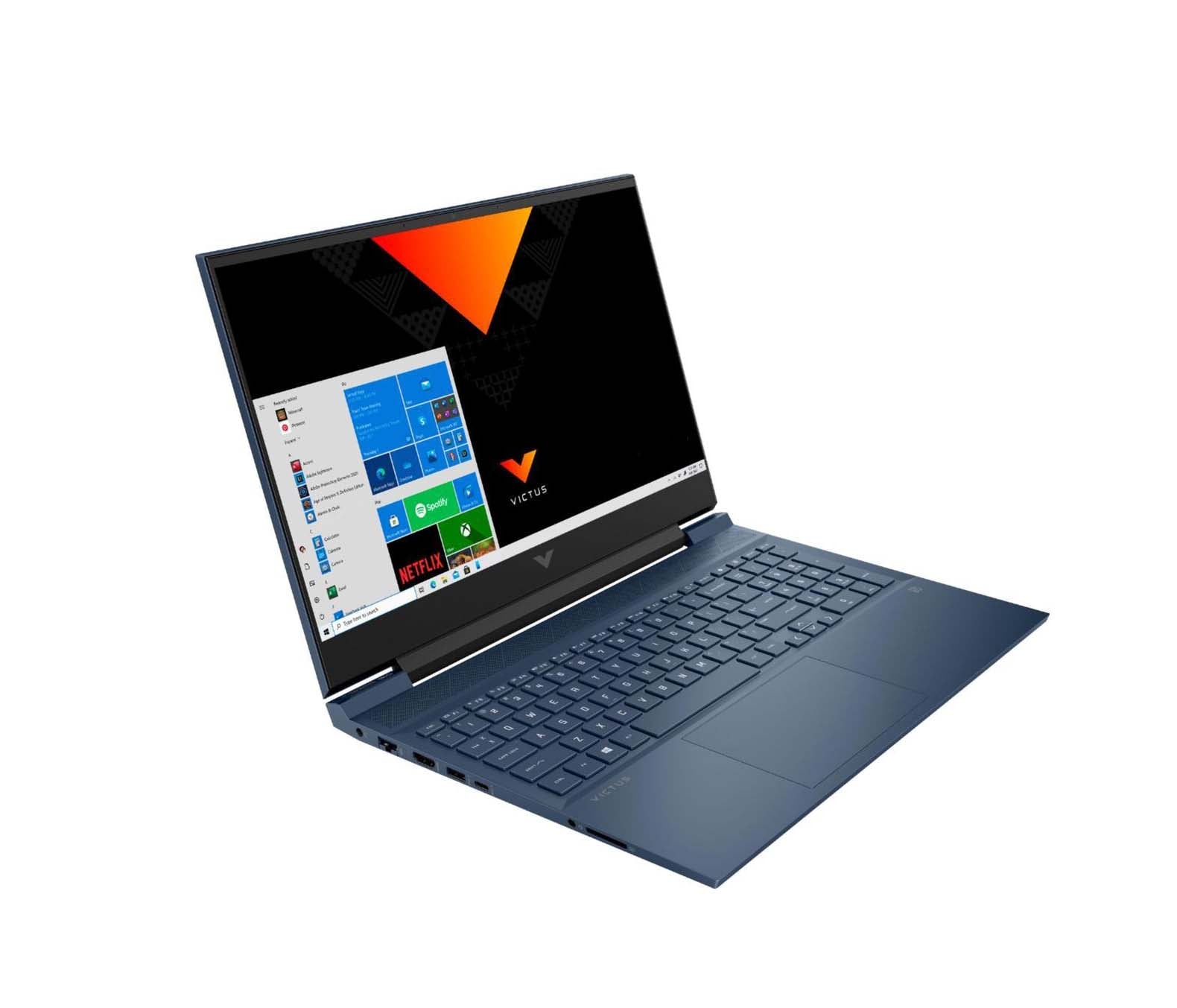 ლეპტოპი თამაშებისთვის (Gaming) HP Victus 16.1 FHD (R5-5600H/8GB/512GB SSD/RTX 3050Ti) - 65B07EA