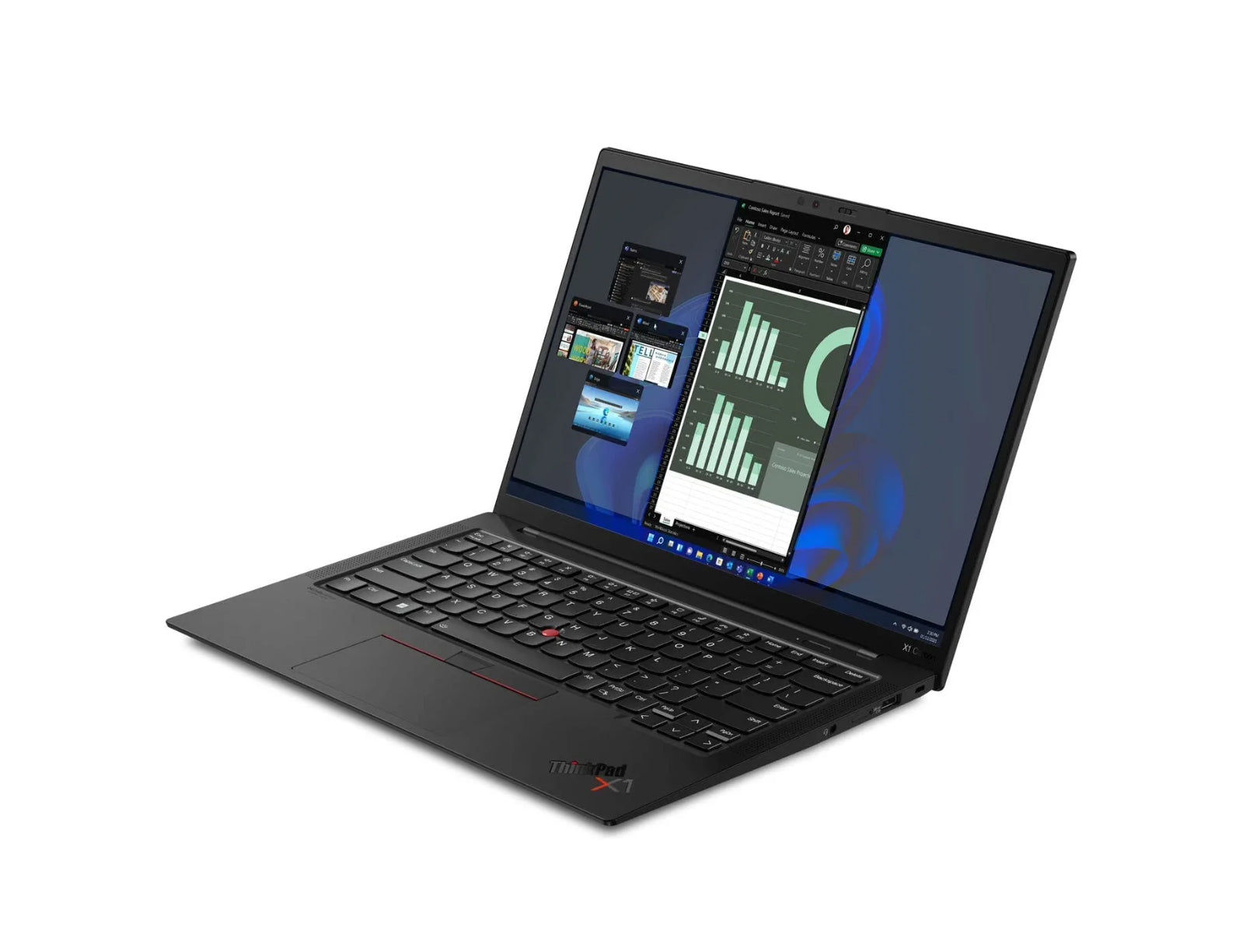 ლეპტოპი Lenovo ThinkPad X1 Carbon Gen 10 14" FHD (i7-1260P/32GB/1TB SSD) - 21CB004JRT