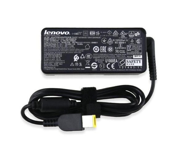 Lenovo ლეპტოპის ორიგინალი დამტენი 20V 3.25A 65W Square Tip