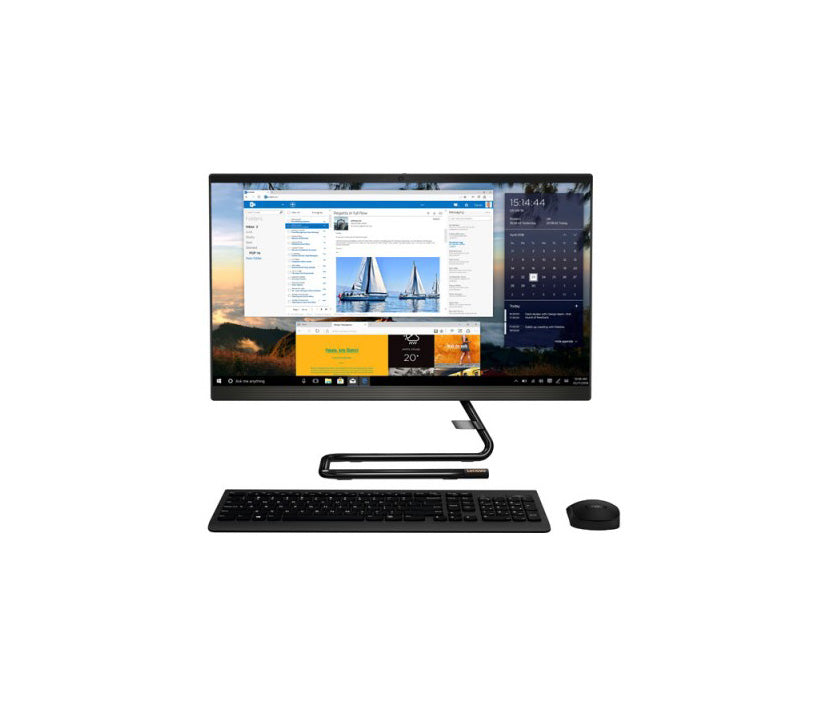 All-in-one კომპიუტერი (მონობლოკი) Lenovo IdeaCentre A340-24ICK 23.8" FHD (i5-9400T/8GB/256GB SSD) Black - F0ER0072RK