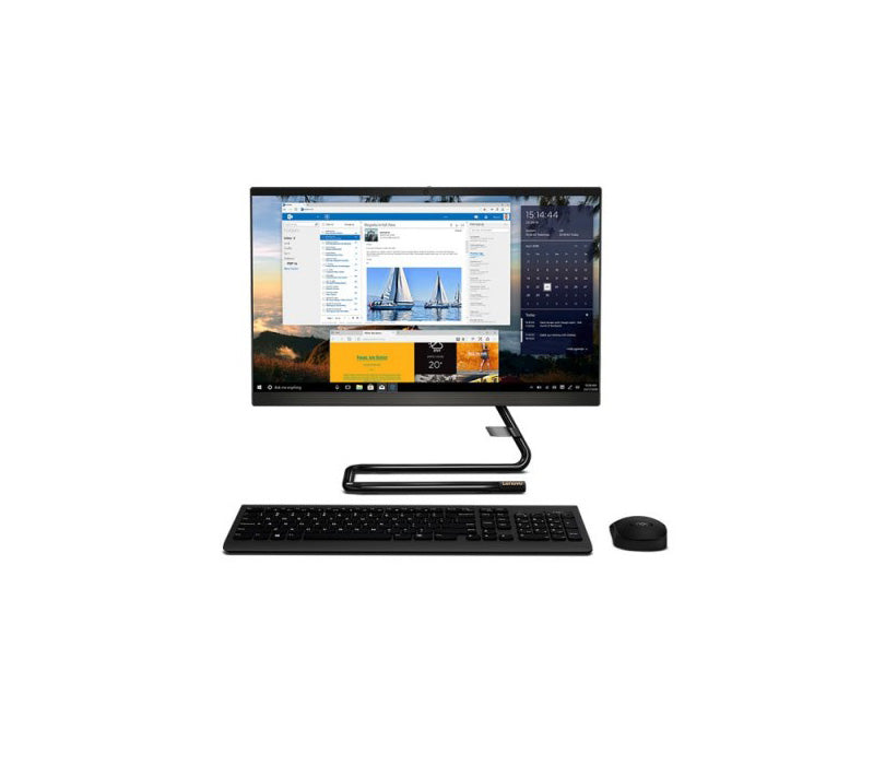 All-in-one კომპიუტერი (მონობლოკი) Lenovo IdeaCentre A340-22ICB 21.5" FHD (i3-9100T/8GB/256GB SSD) Black - F0ES006RRK